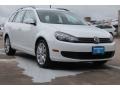 Pure White - Jetta TDI SportWagen Photo No. 1