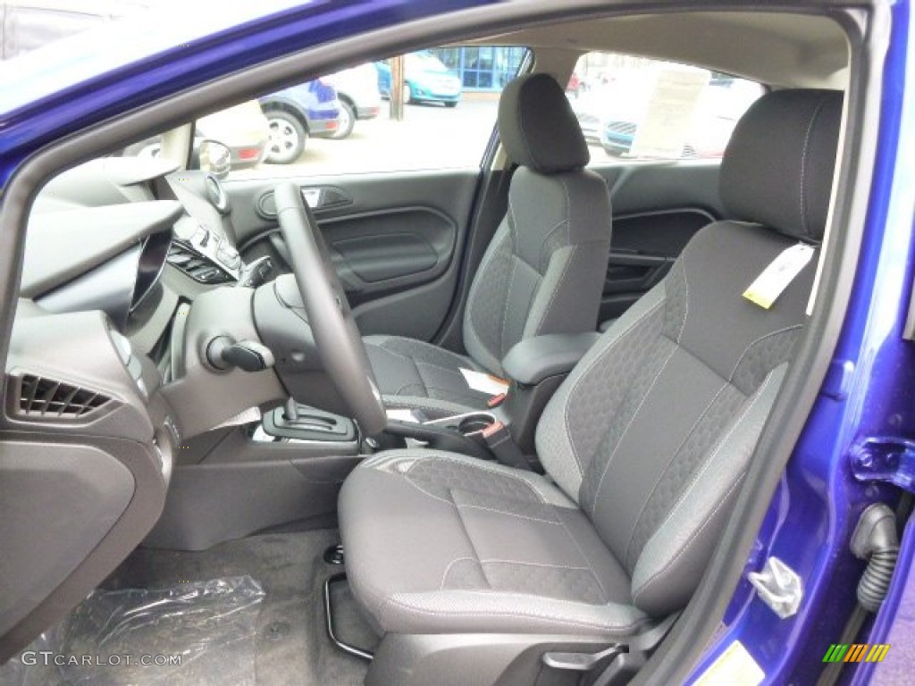 2014 Fiesta SE Sedan - Performance Blue / Charcoal Black photo #10