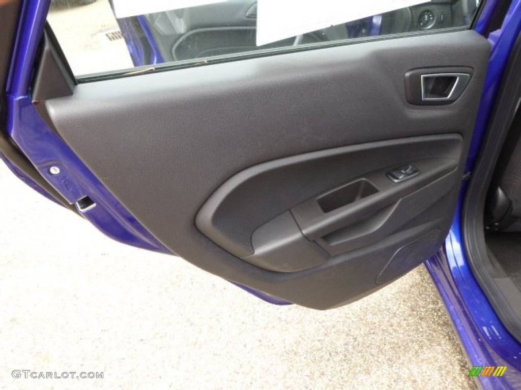 2014 Fiesta SE Sedan - Performance Blue / Charcoal Black photo #13