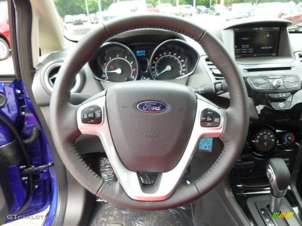 2014 Fiesta SE Sedan - Performance Blue / Charcoal Black photo #19
