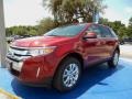 2014 Ruby Red Ford Edge Limited  photo #1