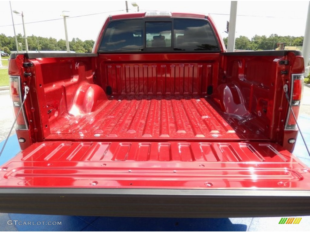 2014 F150 SVT Raptor SuperCrew 4x4 - Ruby Red / Raptor Special Edition Black/Brick Accent photo #4