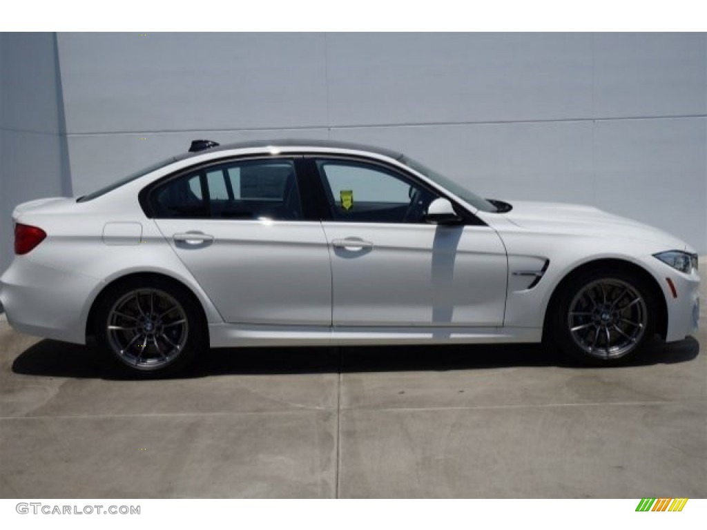 Alpine White 2015 BMW M3 Sedan Exterior Photo #94845634