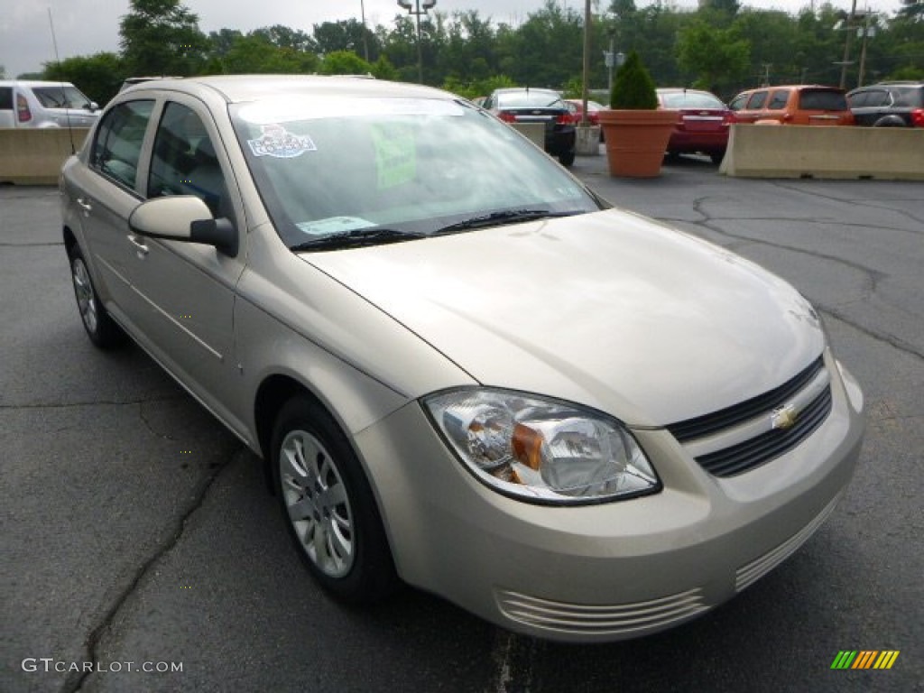 2009 Cobalt LT Sedan - Gold Mist Metallic / Ebony photo #7