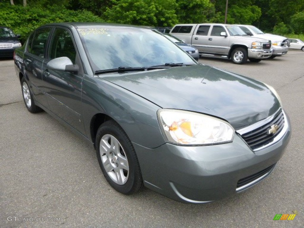 2006 Malibu LT V6 Sedan - Medium Gray Metallic / Titanium Gray photo #5