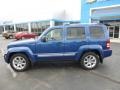 2010 Deep Water Blue Pearl Jeep Liberty Limited 4x4  photo #2