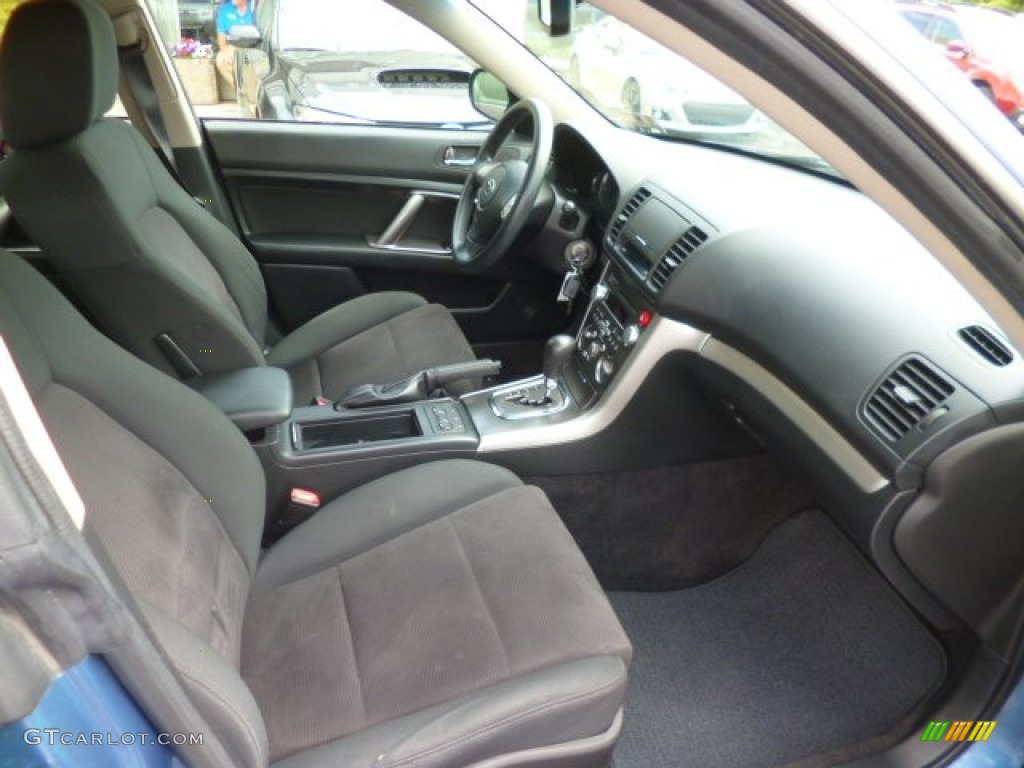 2009 Outback 2.5i Special Edition Wagon - Newport Blue Pearl / Off Black photo #4