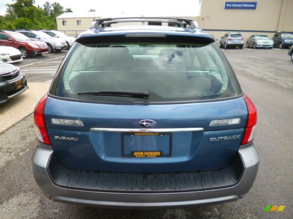 2009 Outback 2.5i Special Edition Wagon - Newport Blue Pearl / Off Black photo #10