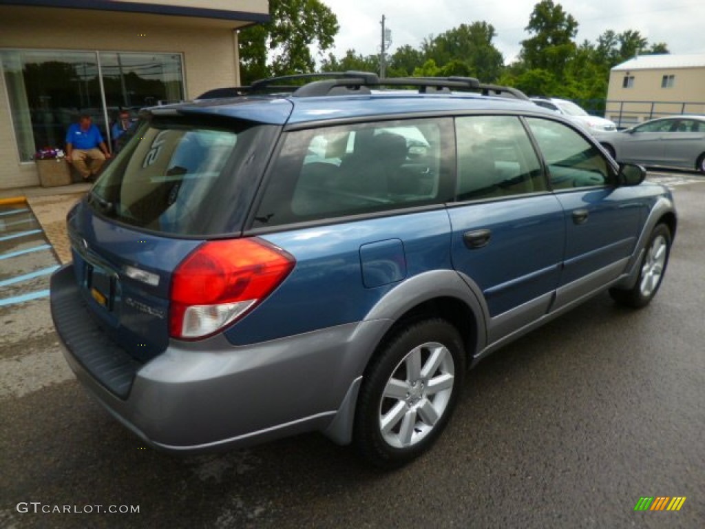 2009 Outback 2.5i Special Edition Wagon - Newport Blue Pearl / Off Black photo #11