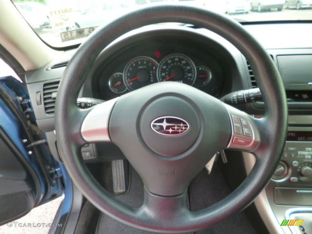 2009 Outback 2.5i Special Edition Wagon - Newport Blue Pearl / Off Black photo #18