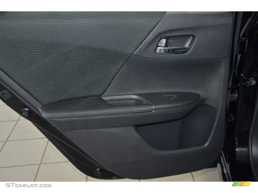 2014 Accord LX Sedan - Crystal Black Pearl / Black photo #18