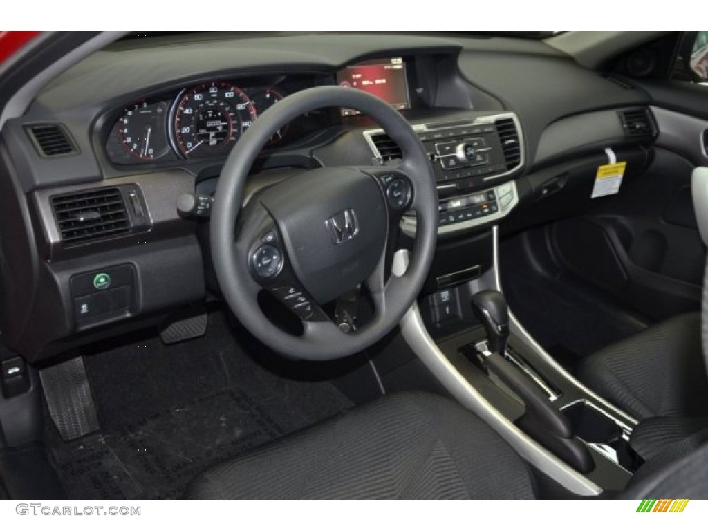 2014 Accord LX-S Coupe - San Marino Red / Black photo #9