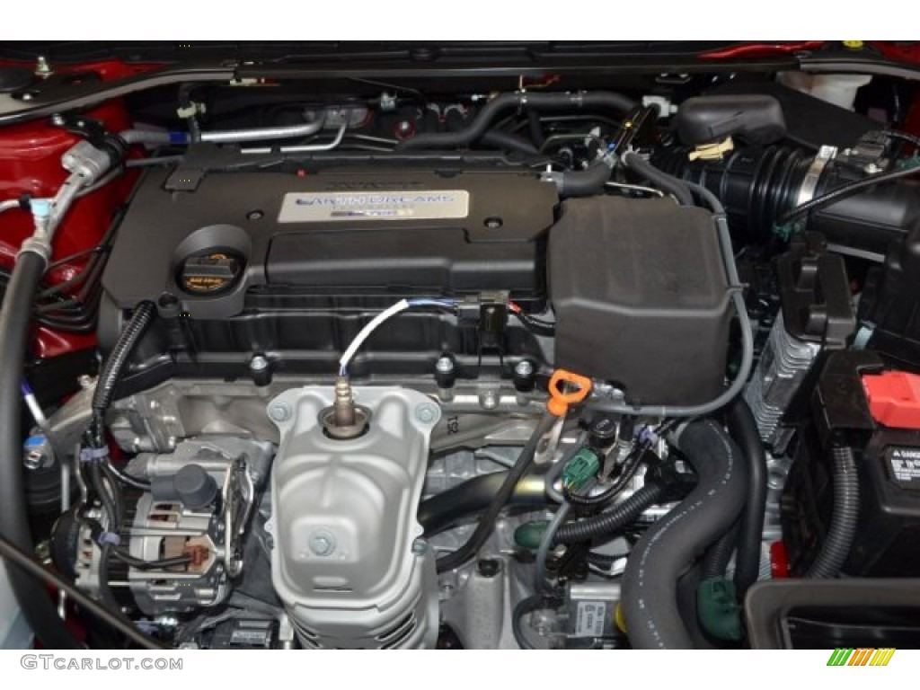 2014 Accord LX-S Coupe - San Marino Red / Black photo #17