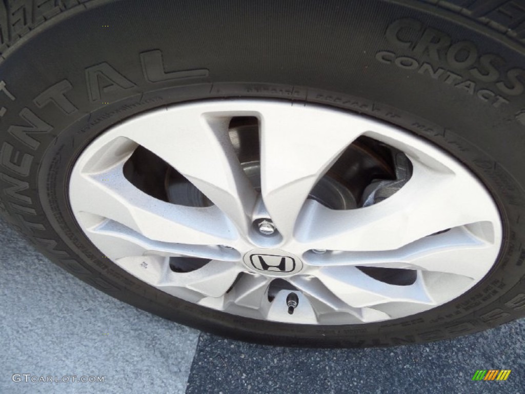 2013 CR-V EX-L - Crystal Black Pearl / Black photo #7