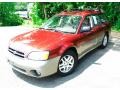 2002 Regatta Red Pearl Subaru Outback Wagon  photo #3