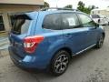 2015 Quartz Blue Pearl Subaru Forester 2.0XT Touring  photo #7