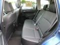 2015 Subaru Forester Black Interior Rear Seat Photo