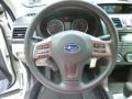 2015 Subaru Forester Gray Interior Steering Wheel Photo