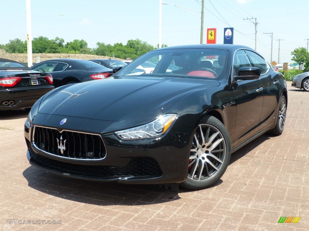 2014 Ghibli S Q4 - Nero (Black) / Nero/Rosso photo #1