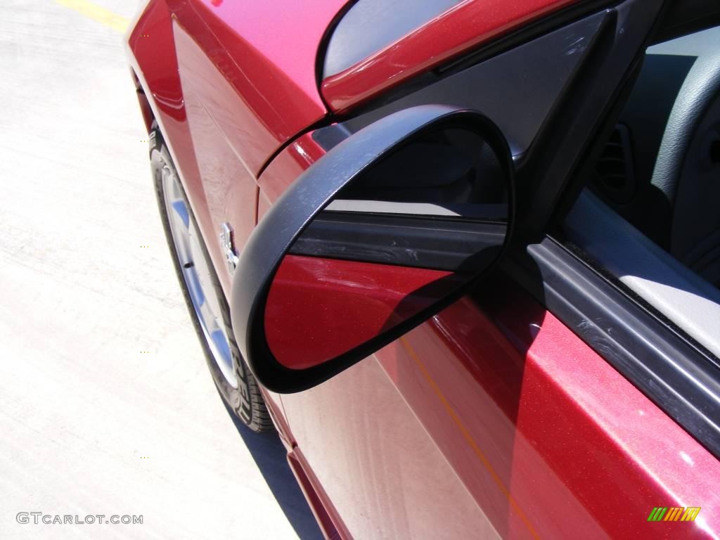 2003 Mustang V6 Coupe - Redfire Metallic / Medium Graphite photo #14