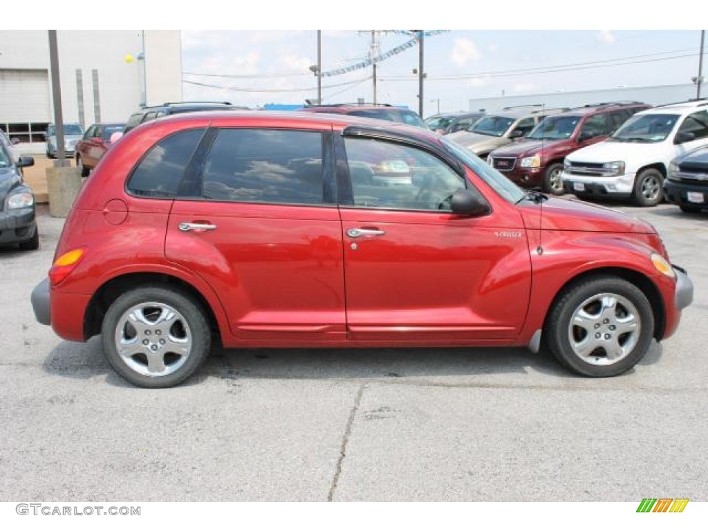 2002 PT Cruiser Touring - Inferno Red Pearlcoat / Taupe photo #1