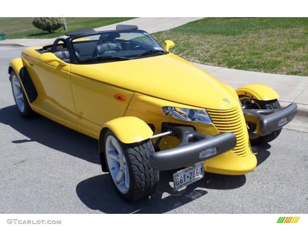 1999 Prowler Roadster - Prowler Yellow / Agate photo #1