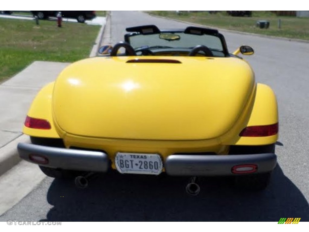 1999 Prowler Roadster - Prowler Yellow / Agate photo #3