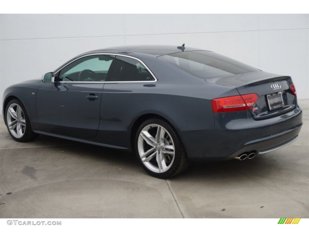 2011 S5 4.2 FSI quattro Coupe - Meteor Grey Pearl Effect / Black/Silver Silk Nappa Leather/Alcantara photo #3