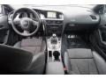 Black/Silver Silk Nappa Leather/Alcantara Dashboard Photo for 2011 Audi S5 #94857650