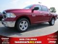 Deep Cherry Red Crystal Pearl - 1500 Big Horn Crew Cab Photo No. 1