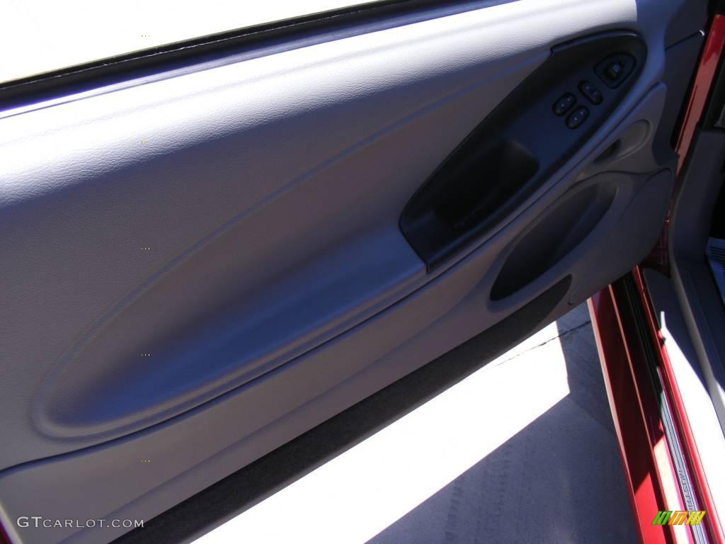 2003 Mustang V6 Coupe - Redfire Metallic / Medium Graphite photo #29