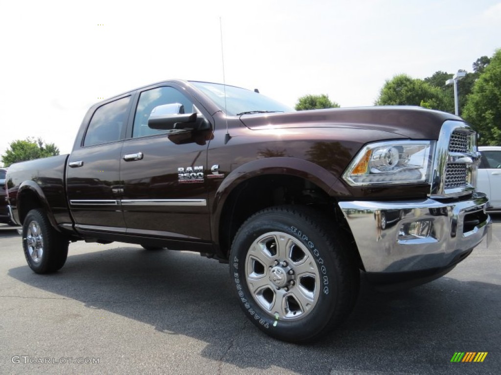 Western Brown 2014 Ram 2500 Laramie Crew Cab 4x4 Exterior Photo #94859601