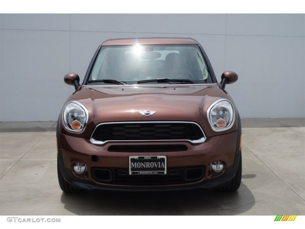 2014 Cooper S Paceman All4 AWD - Brilliant Copper Metallic / Lounge Red Copper Leather/Carbon Black photo #3
