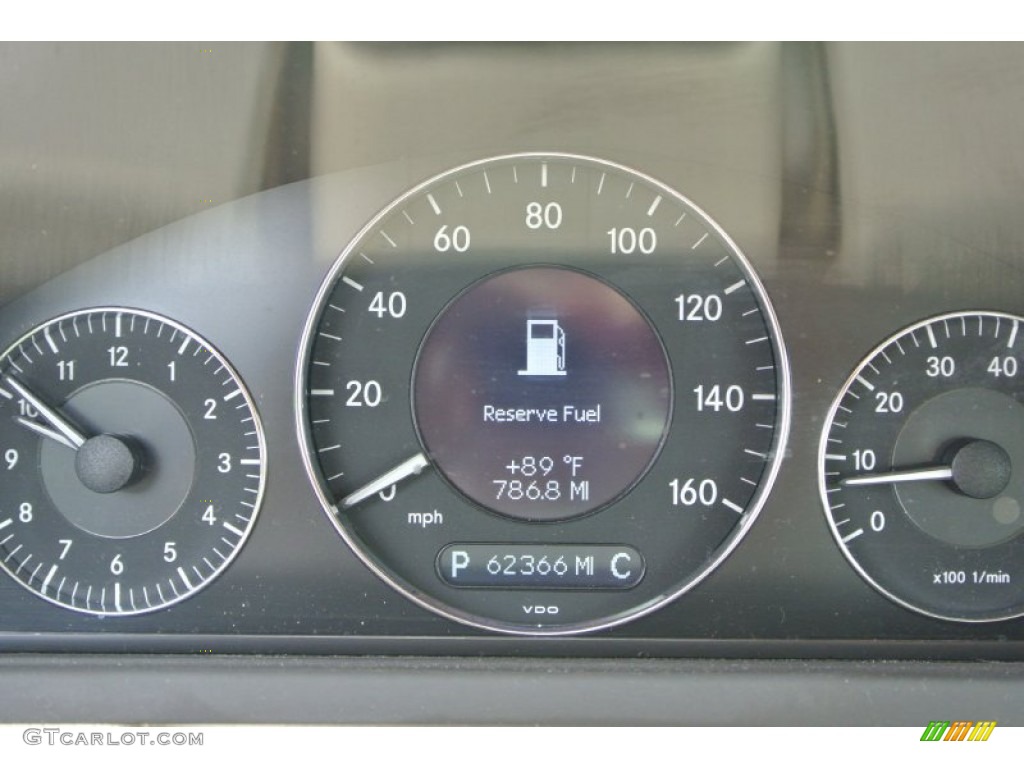 2008 Mercedes-Benz CLK 350 Cabriolet Gauges Photo #94860872