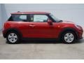 2014 Blazing Red Metallic Mini Cooper Hardtop  photo #2