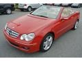 2008 Mars Red Mercedes-Benz CLK 350 Cabriolet  photo #24