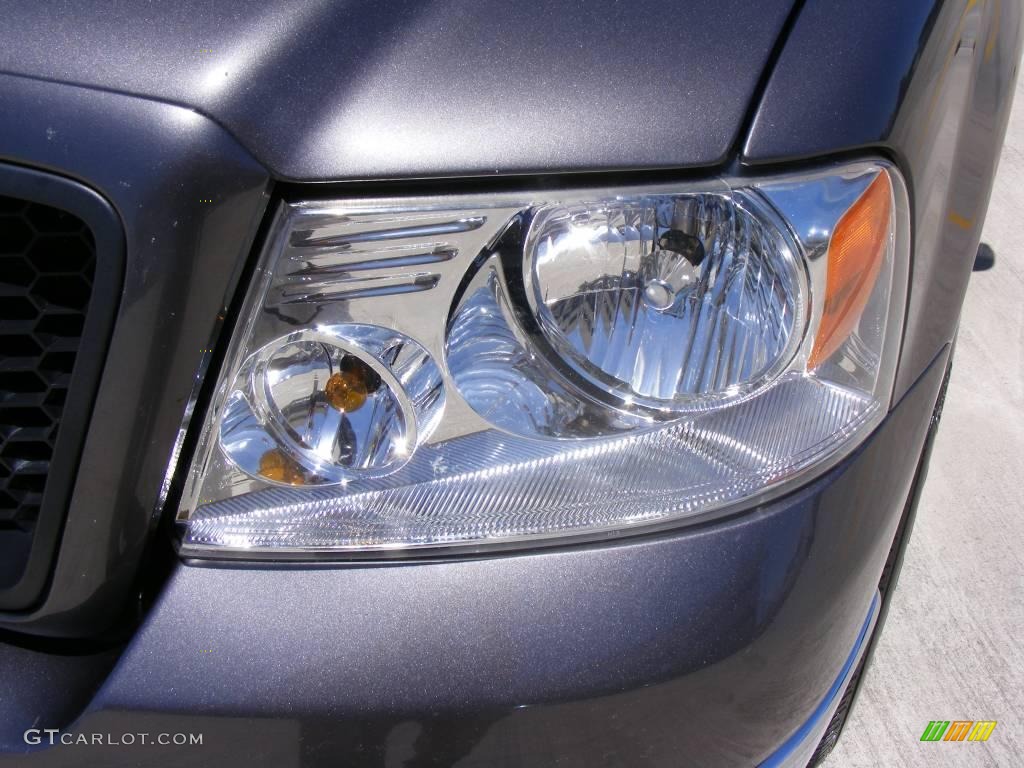 2005 F150 XLT SuperCrew - Dark Shadow Grey Metallic / Medium Flint Grey photo #9