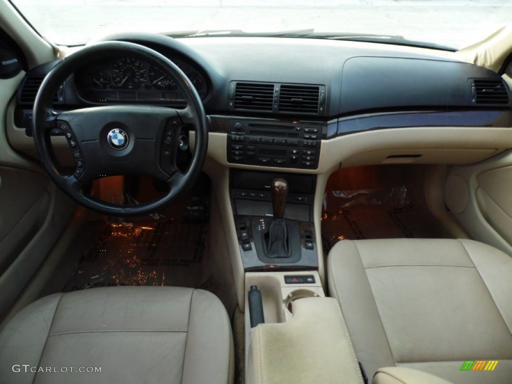 2003 3 Series 325i Sedan - Alpine White / Beige photo #7