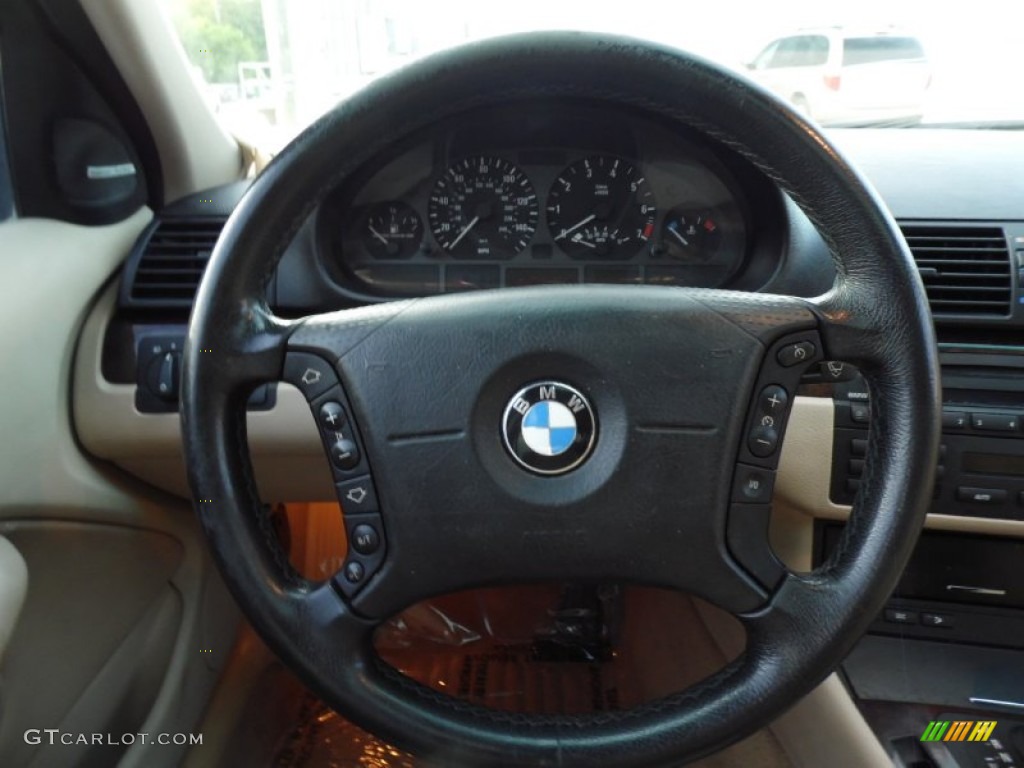 2003 3 Series 325i Sedan - Alpine White / Beige photo #11