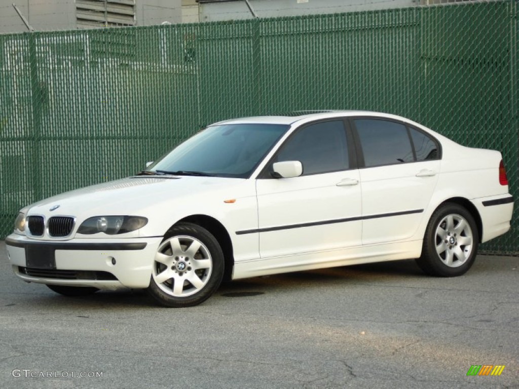 2003 3 Series 325i Sedan - Alpine White / Beige photo #18