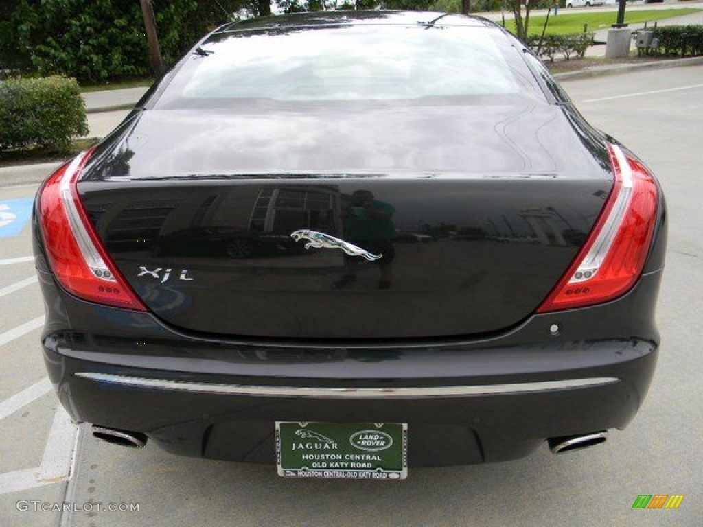 2011 XJ XJL - Stratus Grey Metallic / Jet Black/Ivory photo #9