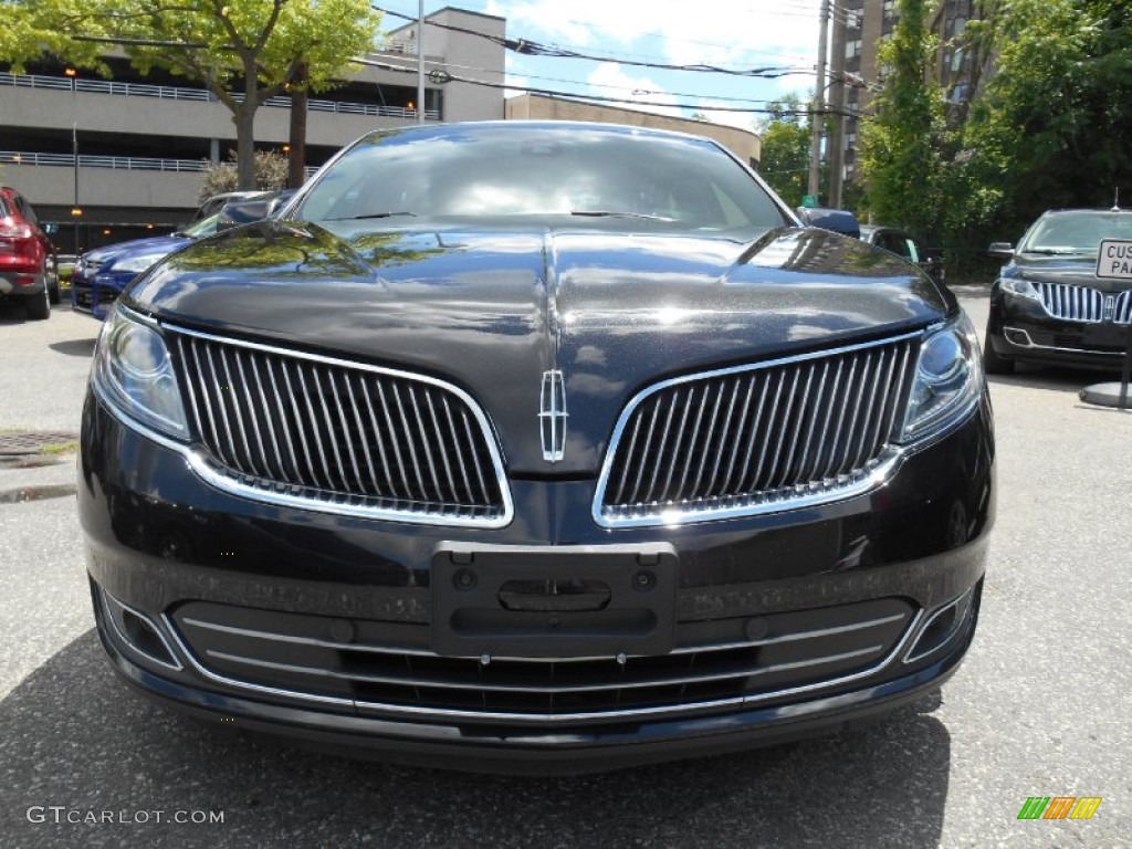 2013 MKS AWD - Tuxedo Black / Charcoal Black photo #2