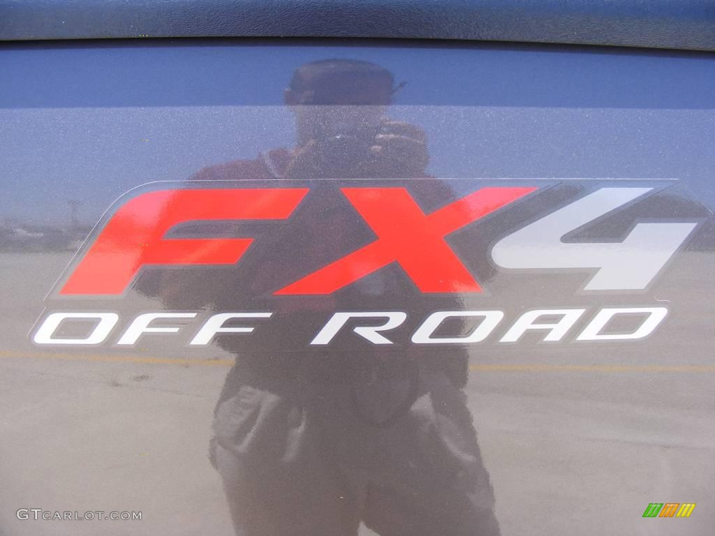 2005 F150 FX4 SuperCrew 4x4 - Dark Shadow Grey Metallic / Black photo #22