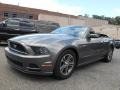 2014 Sterling Gray Ford Mustang V6 Premium Convertible  photo #8