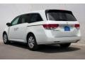 2014 White Diamond Pearl Honda Odyssey EX-L  photo #2