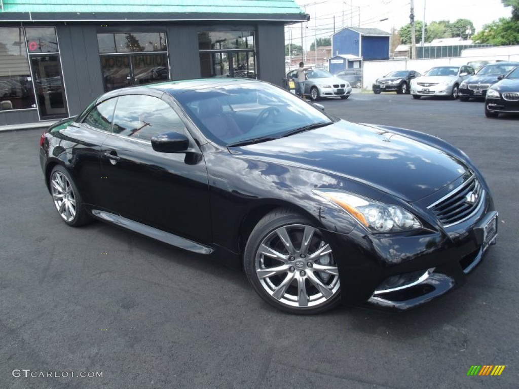 Limited Malbec Black 2011 Infiniti G 37 Limited Edition Convertible Exterior Photo #94868087