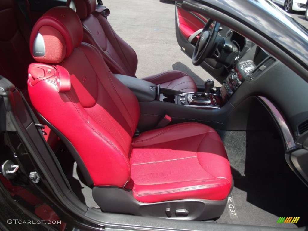 2011 Infiniti G 37 Limited Edition Convertible Front Seat Photos