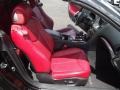 2011 Infiniti G Monaco Red Interior Front Seat Photo