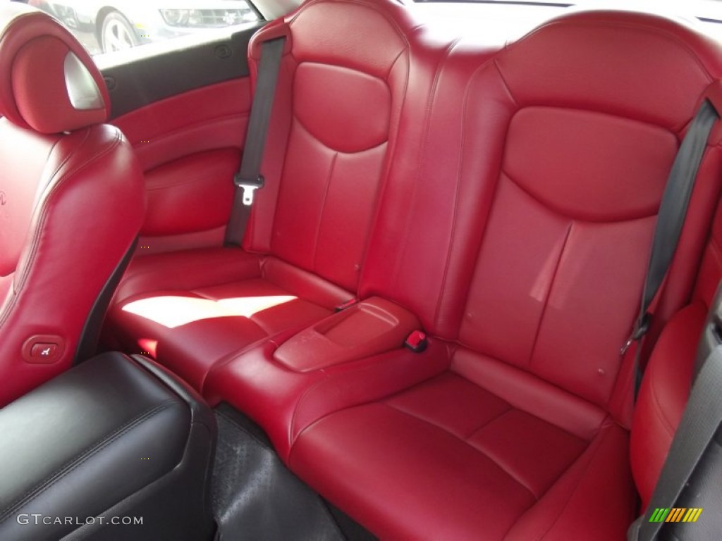2011 Infiniti G 37 Limited Edition Convertible Rear Seat Photo #94868279