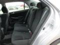 2007 Honda Accord Black Interior Rear Seat Photo